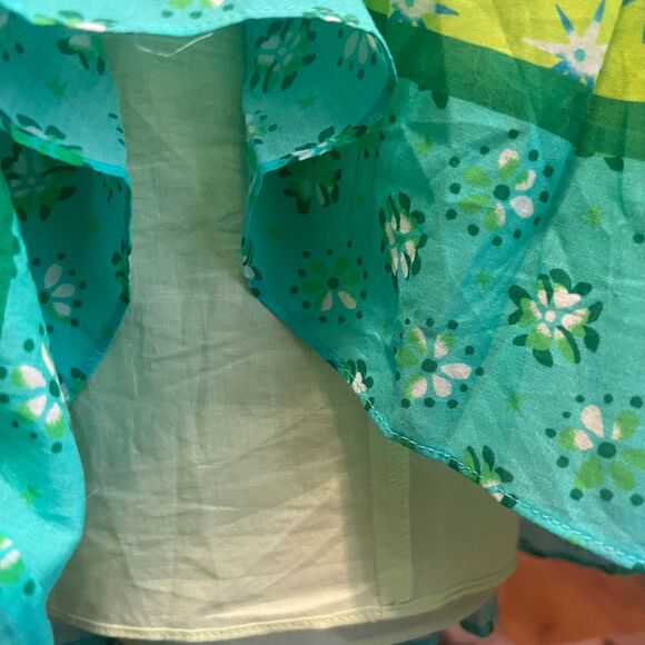 Hale Bob Vacation Resort Dress Pockets And Ruffles - Picture 9 of 9